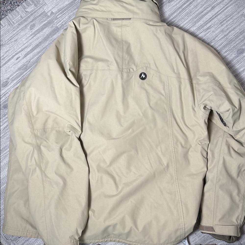 Marmot Men's Tan/Olive Ski Jacket Size XL Tall - Picture 5 of 7